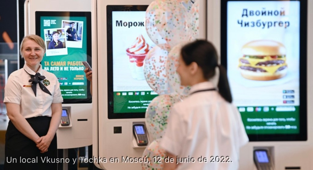 Los restaurantes McDonald’s reabren en Rusia con una nueva imagen, ¿cómo han&nbsp;cambiado?