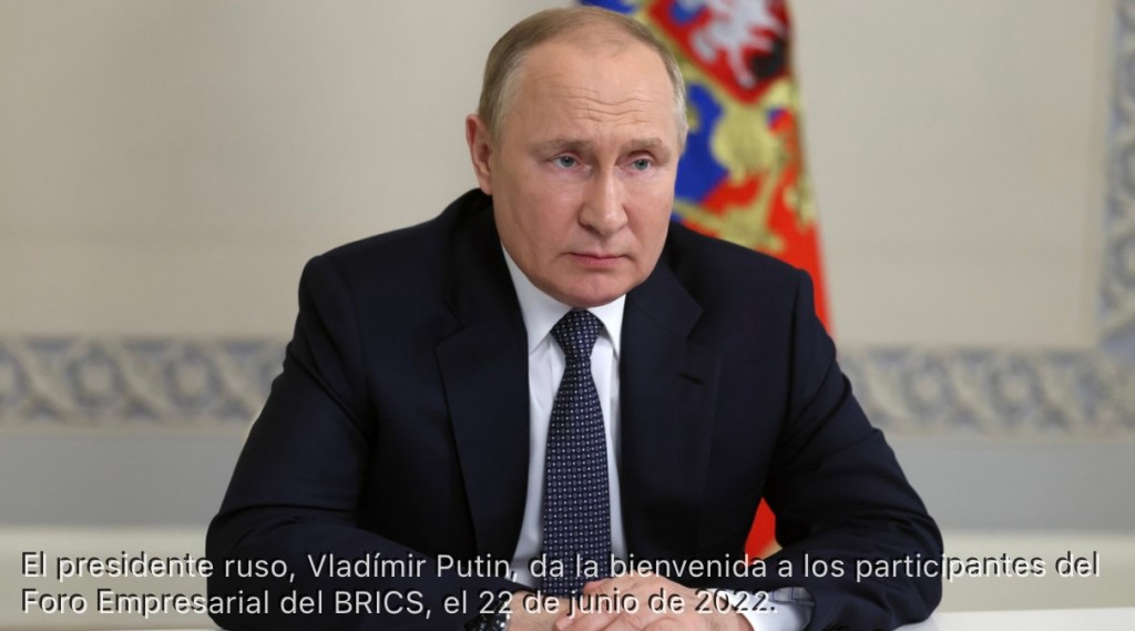 Putin revela los ámbitos en los que Rusia está ampliando su asociación con China y la&nbsp;India