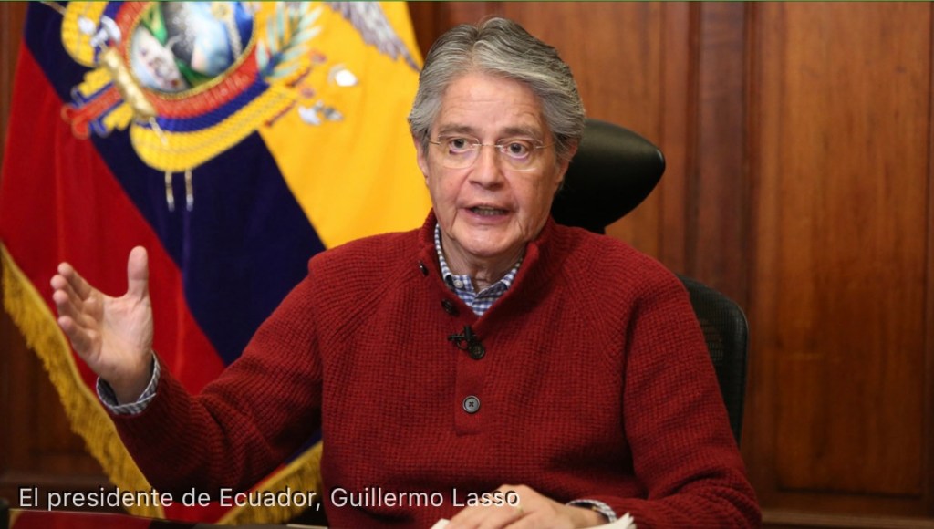 Lasso anuncia que vetará la reforma a Leyde Comunicación que aprobórecientemente el parlamento de&nbsp;Ecuador