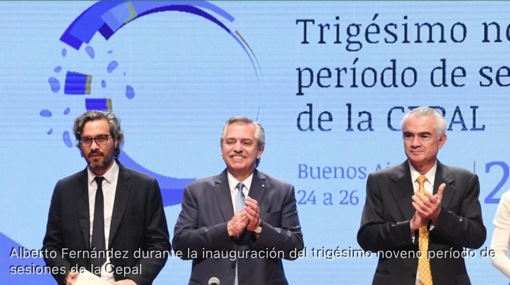 Argentina asume la presidencia de la Cepal con un llamado a «construir la Patria&nbsp;grande»