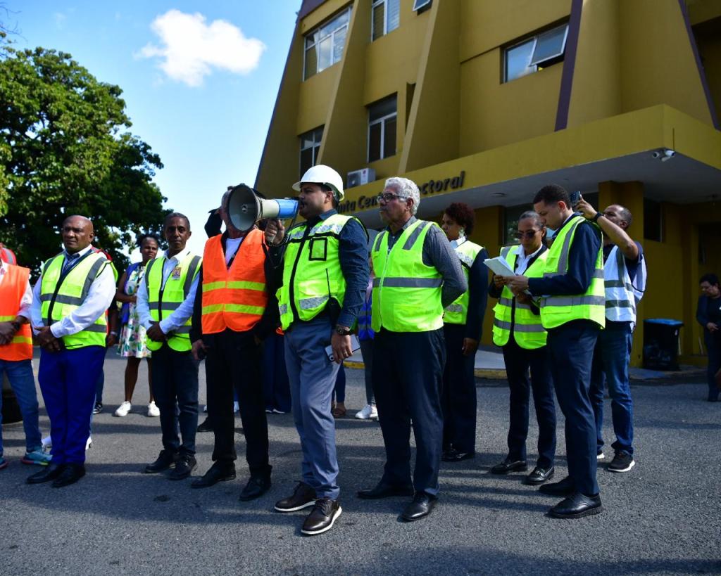 JCE realizó con éxito cuarto simulacro de evacuación por sismo en su sede&nbsp;central
