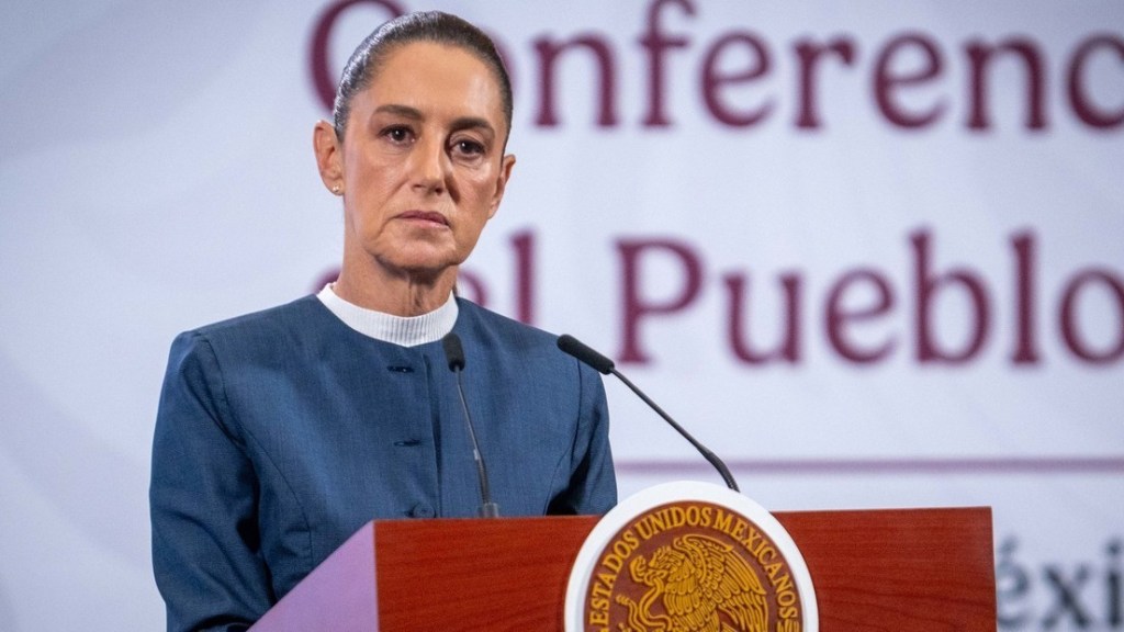 «No sirve de nada más violencia»: Sheinbaum sobre las amenazas de&nbsp;EE.UU.