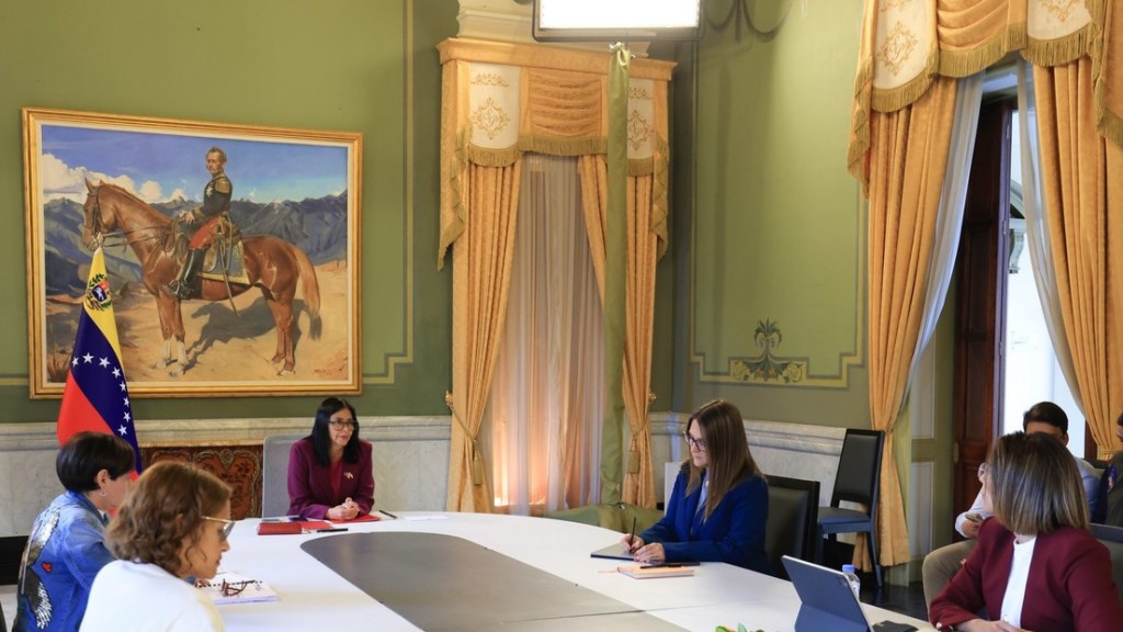 Delcy Rodríguez revela qué hará con el dinero que ingrese a Venezuela por la venta de&nbsp;hidrocarburos