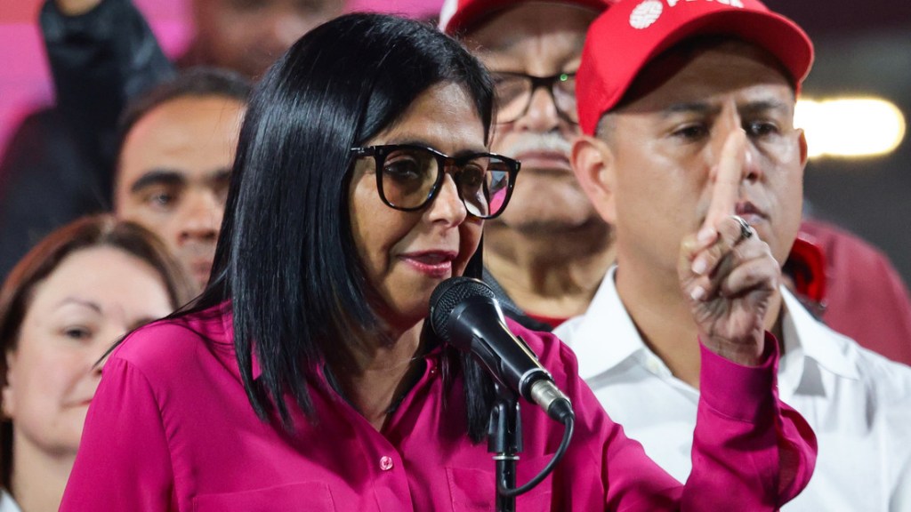 Delcy Rodríguez señala quienes quedan excluidos de Ley de Amnistía General en&nbsp;Venezuela