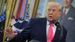 Trump sobre Irán: «Están en&nbsp;negociaciones»